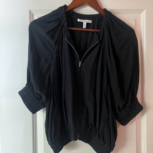 Derek Lam 10 Crosby Bomber Jacket, Zip Up - Picture 1 of 6